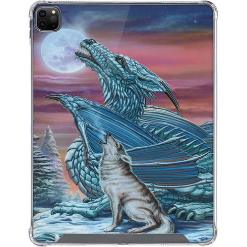 Dragon and the Wolf by Ed Beard Jr iPad Cases
